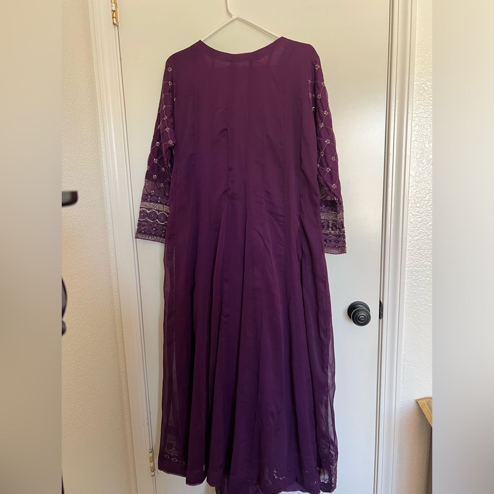 3 piece suit maxi anarkali - Picture 5 of 12